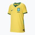 Vaikiški futbolo marškinėliai Nike Brazil 2026 Stadium Home Soccer Replica canary/light menta/geode teal 7