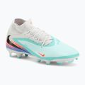 Vyriški futbolo bateliai Nike United Phantom 6 High Academy FG/MG pistachio frost/hyper orange