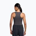 Moteriški marškinėliai Nike One Fitted Dri-Fit Cropped Tank Thunder Grey/White 2