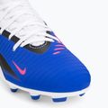 Vaikiški futbolo bateliai Nike Phantom 6 High Club FG/MG racer blue/white/pink blast 7