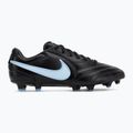 Vyriški futbolo bateliai Nike Tiempo Ligera Pro FG black/ice blue/obsidian 2