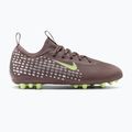 Vaikiški futbolo bateliai Nike Zoom Vapor 16 Academy Kylian Mbappe Jr AG plum eclipse/metallic silver