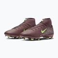 Vyriški futbolo bateliai Nike Mercurial Superfly 10 Academy Kylian Mbappe FG/MG plum eclipse/metallic silver 3