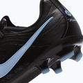 Vaikiški futbolo bateliai Nike Tiempo Maestro Academy Jr FG/MG black/ice blue 10