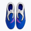 Vaikiški futbolo bateliai Nike Jr. Phantom 6 High Academy FG/MG racer blue/white/pink blast 13