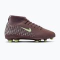 Vaikiški futbolo bateliai Nike Mercurial Superfly 10 Club "Kylian Mbappé" Jr FG/MG plum eclipse/metallic silver