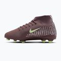 Vaikiški futbolo bateliai Nike Mercurial Superfly 10 Club "Kylian Mbappé" Jr FG/MG plum eclipse/metallic silver 2