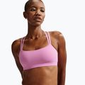 Treniruotinis liemenėlis Nike Zenvy Strappy Light-Support light magenta/white