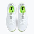 Moteriški treniruočių batai Nike Free Metcon 6 white/volt/metallic silver 8