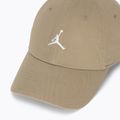 Kepurė su snapeliu Nike Jordan Club Unstructured Curved-Bill khaki/sail 3