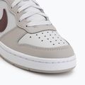Vaikiški batai Nike Court Borough Low Essential+ vast grey/moon particle/white/tattoo 7