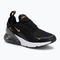 Vaikiški batai Nike Air Max 270 black/laser orange/metallic copper