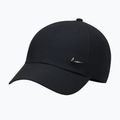 Kepurė su snapeliu Nike Dri-Fit Club Unstructured Metal Swoosh 2026 black/metallic silver
