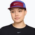 Kepurė su snapeliu Nike Dri-Fit Fly sapphire/team crimson/hydrogen blue