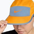 Kepurė su snapeliu Nike Dri-Fit Fly sundial/work blue/bright ceramic 4
