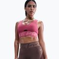 Moteriški šortai Nike Pro Sculpt High Waisted 5" Biker tattoo/burgundy crush/white 4