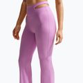 Moteriškos treniruočių kelnės Nike Zenvy High-Waisted Flared light magenta/white 5