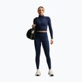 Moteriškos tamprės Nike One Seamless Front High-Waisted midnight navy/white 2