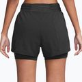 Moteriški šortai Nike One Dri-Fit High-Waisted 3" 2In1 black/white 2