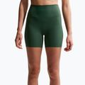 Moteriški šortai Nike Zenvy High Waisted Biker 5" fir/white 5