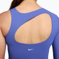 Moteriški sportiniai marškinėliai Nike Zenvy Dri-Fit One Sleeve Top sapphire/white/white 3