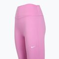 Moteriškos treniruočių tamprės Nike One High-Waisted 7/8 light magenta/white 3