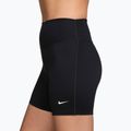 Moteriški šortai Nike One High-Waisted Biker 5" black/white 3