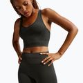 Moteriški šortai Nike Pro Seamless High-Waisted Biker 5" dark smoke grey 4