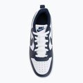 Vaikiški batai Nike Court Borough Low Next Bloom white/white/midnight navy 5