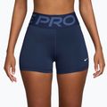Moteriški šortai Nike Pro Sculpt High Waisted 3" Biker Midnight Navy/White