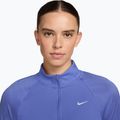 Moteriški bėgimo marškinėliai su ilgomis rankovėmis Nike Tempo Flash Dri-Fit 1/4 Zip sapphire/black/white 3