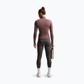 Moteriškas treninginis džemperis Nike One Fitted Dri-Fit Full-Zip burgundy tattoo/white 3