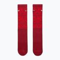 Kojinės Nike Everyday Plus Cushioned Crew team crimson/metallic silver 2