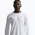 Vyriški bėgimo marškinėliai ilgomis rankovėmis Nike Miler Dri-Fit UV white 5