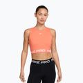 Moteriška sportinė palaidinė Nike Pro Dri-Fit crimson bliss/white
