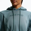 Moteriškas treniruočių džemperis Nike Pro Therma-Fit Hoodie mineral slate/white 5