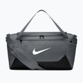 Treniruočių krepšys Nike Brasilia Duffel Small 40 l smoke grey/black/white