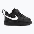 Vaikiški batai Nike Court Borough Low Recraft black/black/white 2