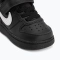 Vaikiški batai Nike Court Borough Low Recraft black/black/white 7