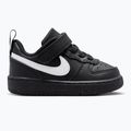 Vaikiški batai Nike Court Borough Low Recraft black/black/white