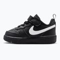 Vaikiški batai Nike Court Borough Low Recraft black/black/white 2