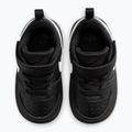 Vaikiški batai Nike Court Borough Low Recraft black/black/white 4