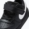Vaikiški batai Nike Court Borough Low Recraft black/black/white 5