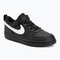 Vaikiški batai Nike Court Borough Low Recraft black/black/white