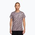 Vyriški teniso marškinėliai Nike Court Dri-Fit Victory Print platinum violet/white