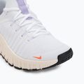 Moteriški treniruočių batai Nike Free Metcon 6 white/violet mist/chalk/hot lava 7