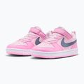 Vaikiški batai Nike Court Borough Low Recraft pink foam/pink rise/white/ashen slate 3
