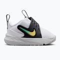 Vaikiški batai Nike Team Hustle D 12 white/black/clear emerald/topaz gold