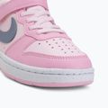 Vaikiški batai Nike Court Borough Low Recraft pink foam/pink rise/white/ashen slate 7