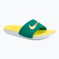 Vaikiškos šlepetės Nike Coffee malachite/sonic yellow/metallic gold